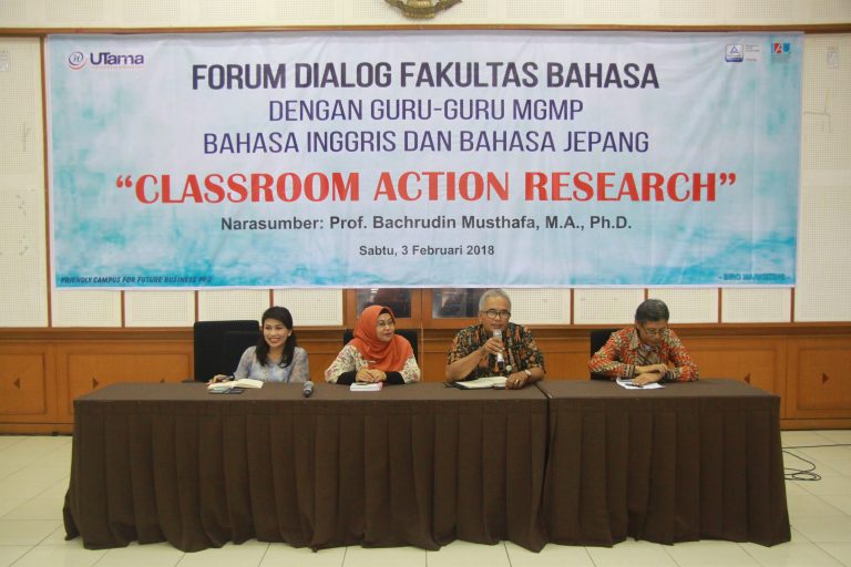 Fakultas Bahasa Universitas Widyatama Selenggarakan Forum Dialog dengan Musyawarah Guru Mata Pelajaran tingkat SMA/SMK