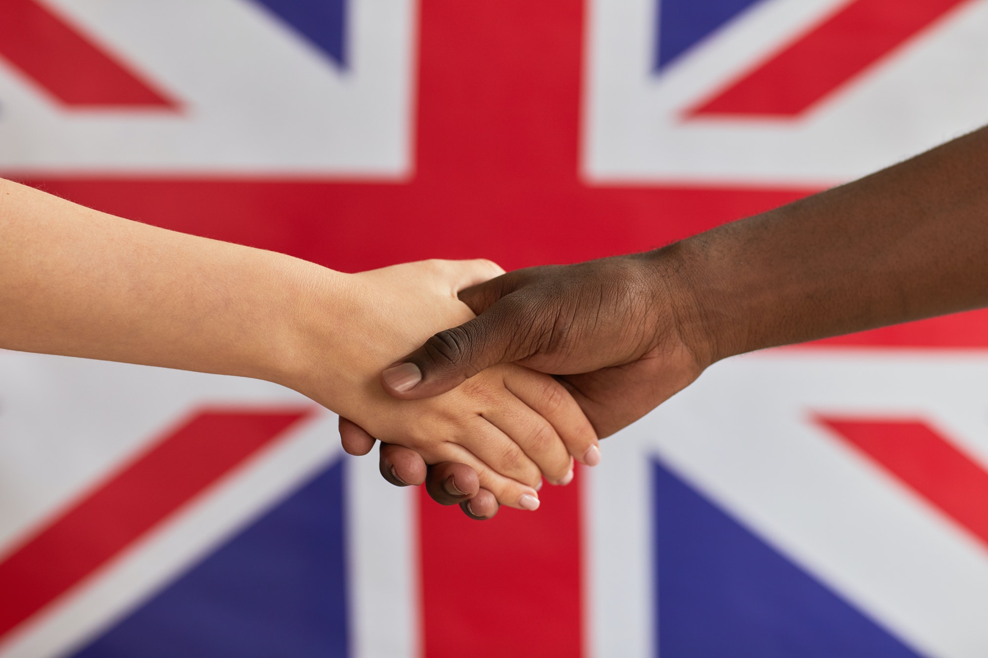 Business British handshake